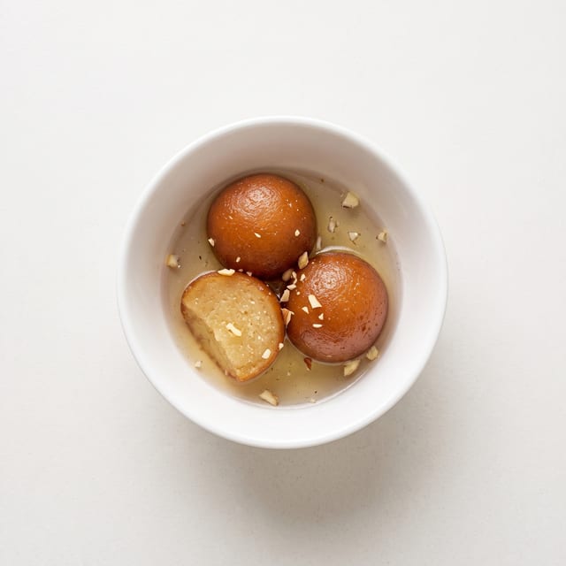 Gulab Jamun.
