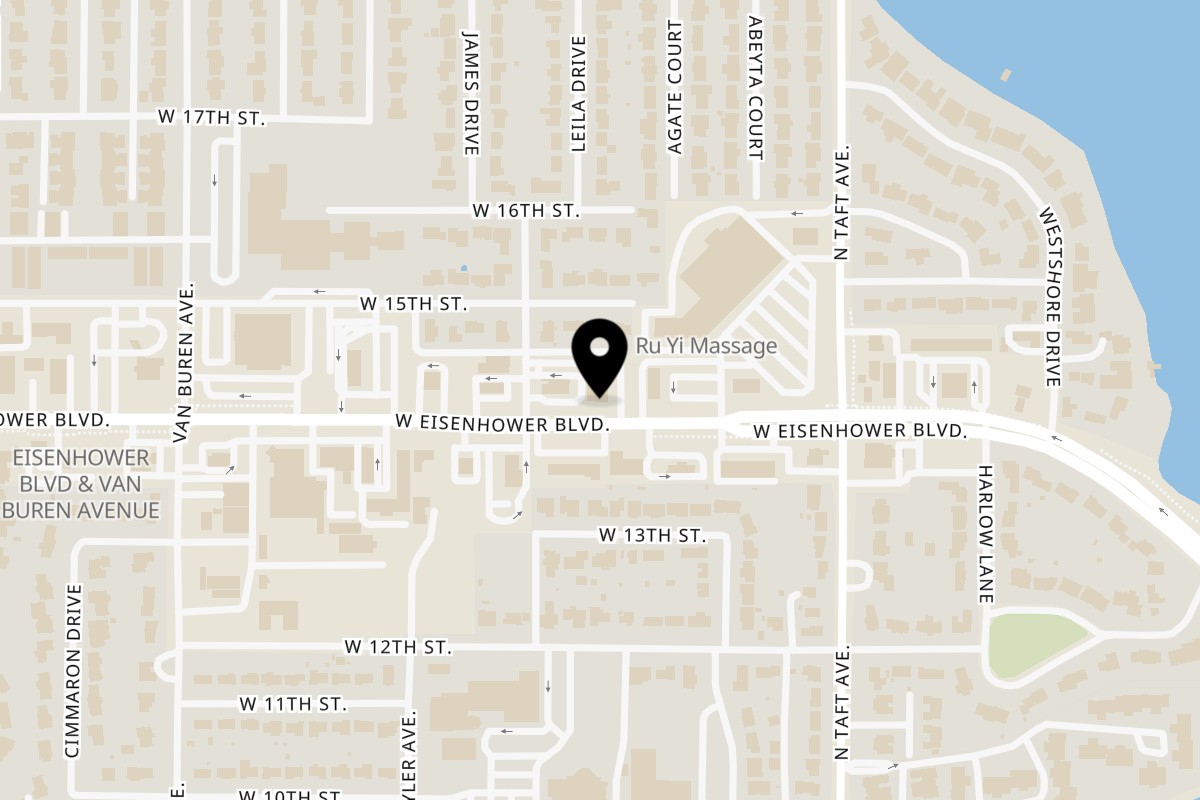 Map showing the location of Durbar Nepalese and Indian Bistro Loveland on 1525 W Eisenhower Blvd in Loveland